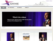 Tablet Screenshot of ghme.org